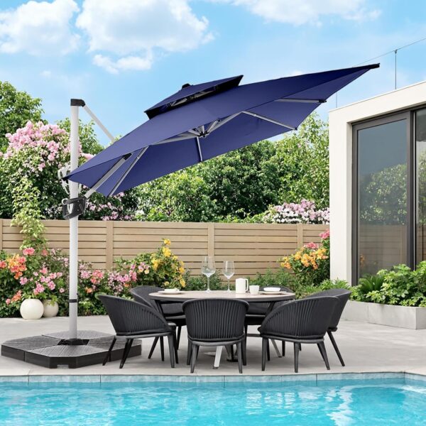 10FT Cantilever Patio Umbrellas