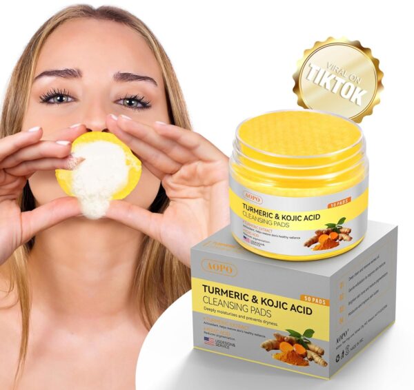 turmeric cleansing pads