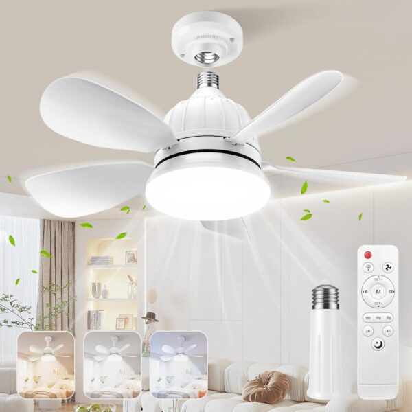 Socket Fan Light