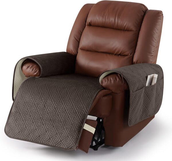 Velvet Recliner Seat Covers