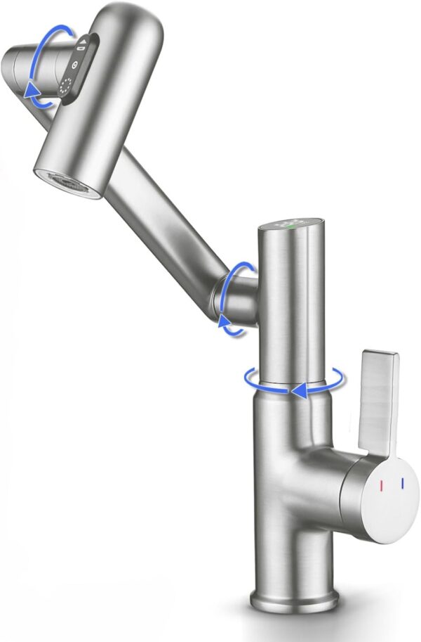 rotatable bathroom faucet