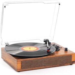 Record Player Brown