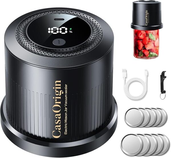 Mason Jar Vacuum Sealer Kit