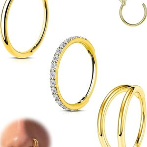 Nose Rings Hoops