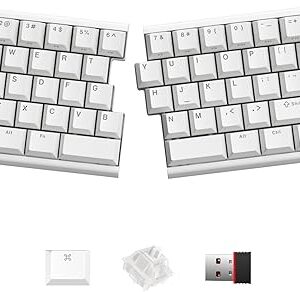 Wireless Ergonomic Split Mechanical Keyboard