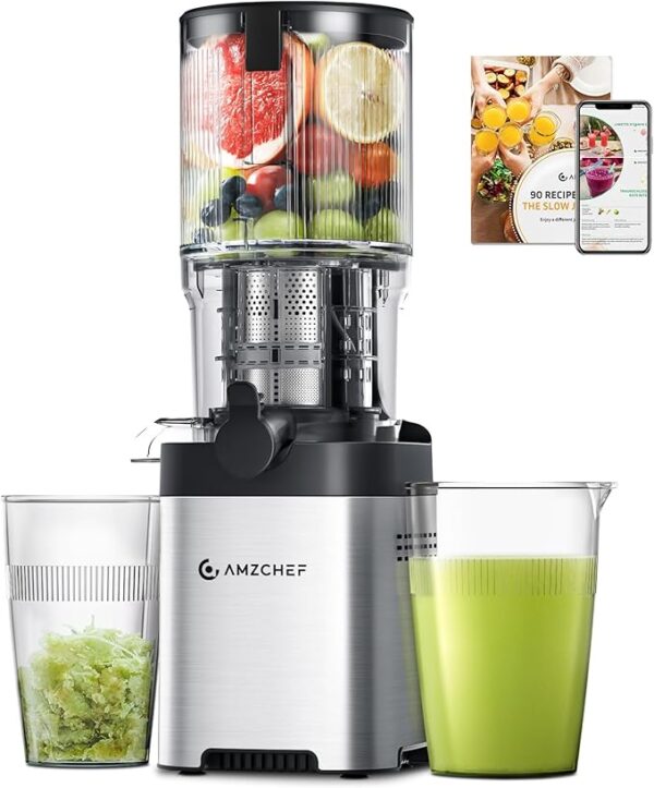 AMZCHEF Cold Press Juicer