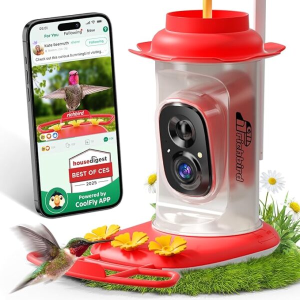 Smart Hummingbird Feeder