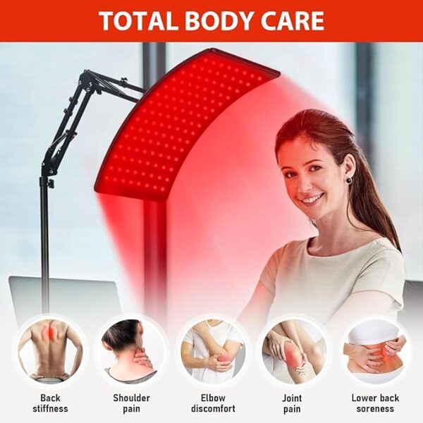 Viconor Red Light Therapy Lamp - Image 4