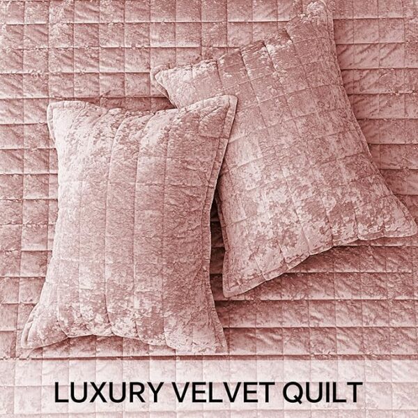 BEDELITE Velvet Quilt Set - Image 3