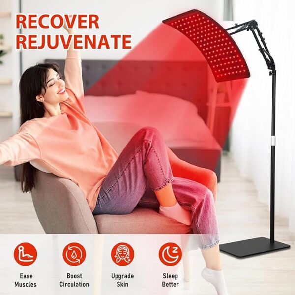 Viconor Red Light Therapy Lamp - Image 2