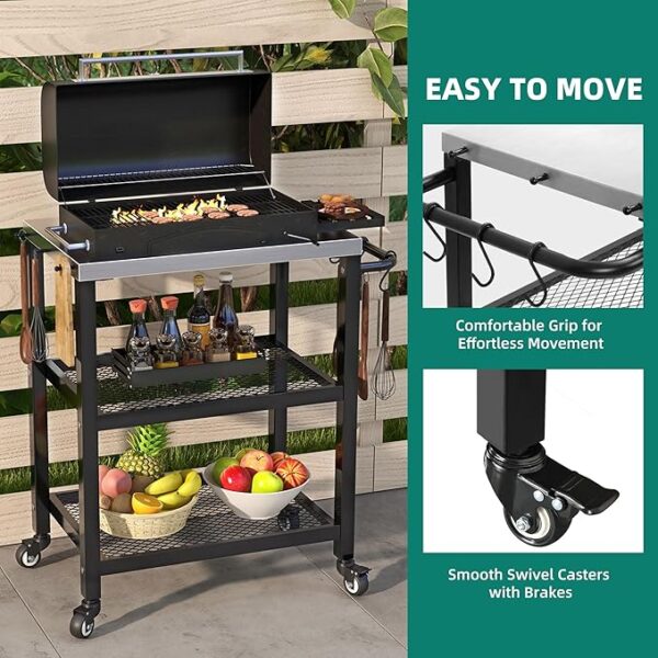 YITAHOME Outdoor Grill Table - Image 4