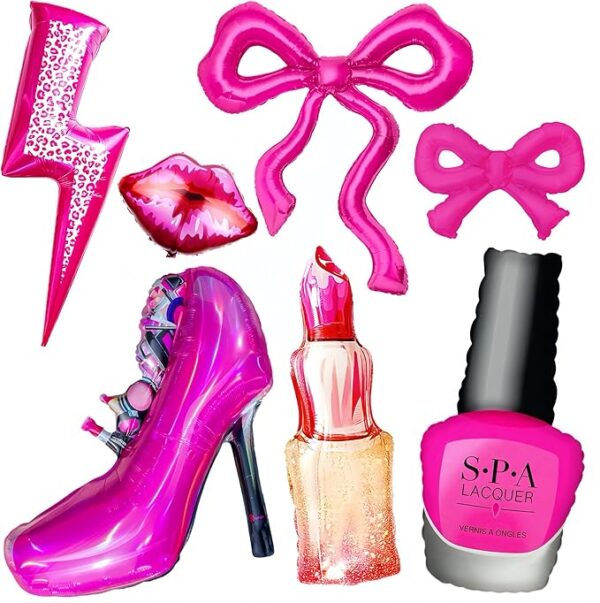 Spa Birthday Party Balloons