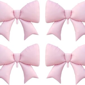 Pink Bow Balloons