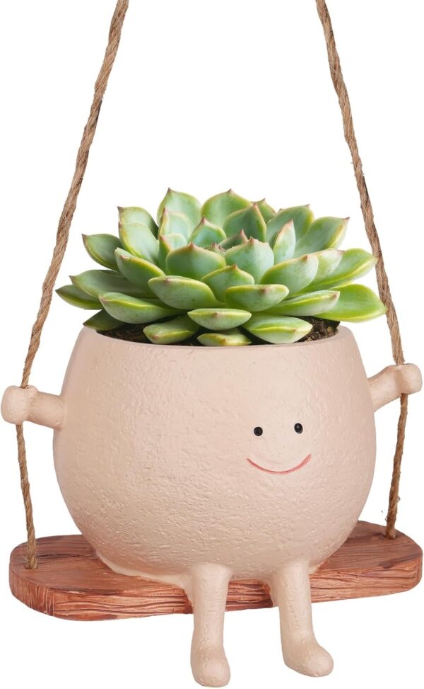 Smiley Face Flower Pot