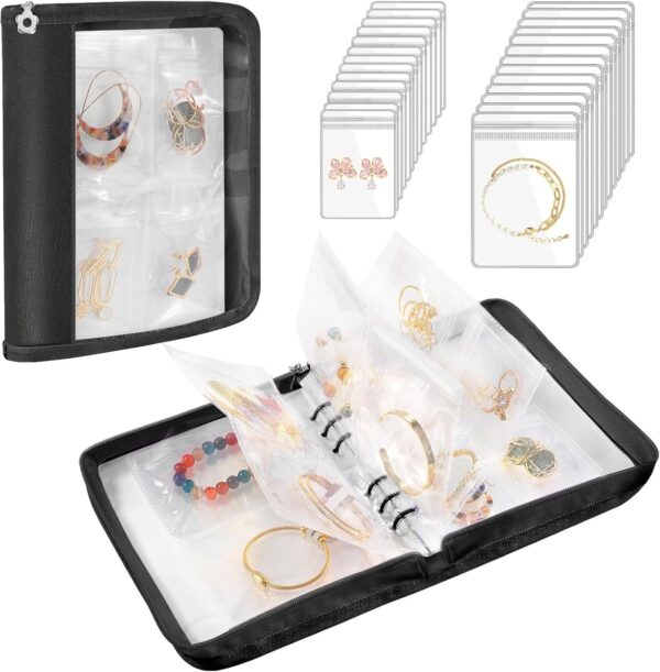 Travel jewelry organizer