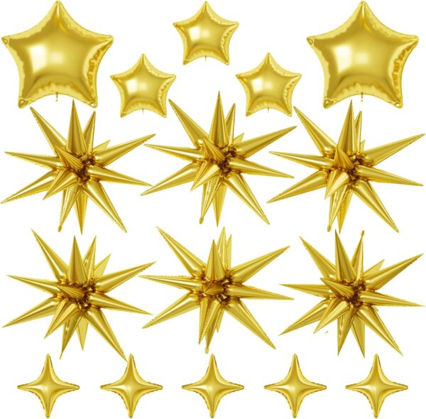 Gold Star Balloons