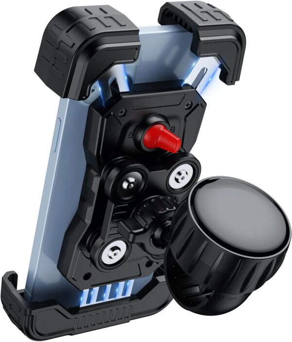 Motorcycle phone holder