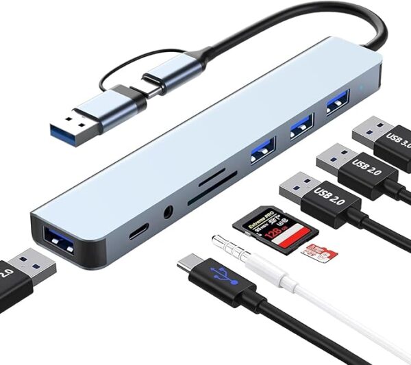 HSYWBC USB C Hub 3.0 Adapter
