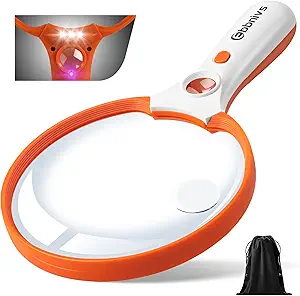 Ebbnivs Magnifying Glass with Light