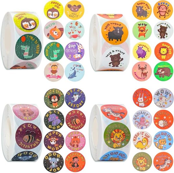 PCOAUSS Motivational Stickers for Kids