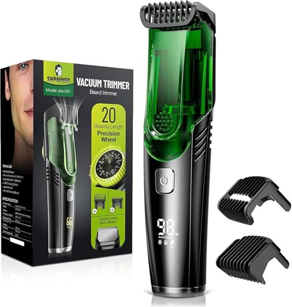 SHPAVVER Electric Beard Trimmer for Men