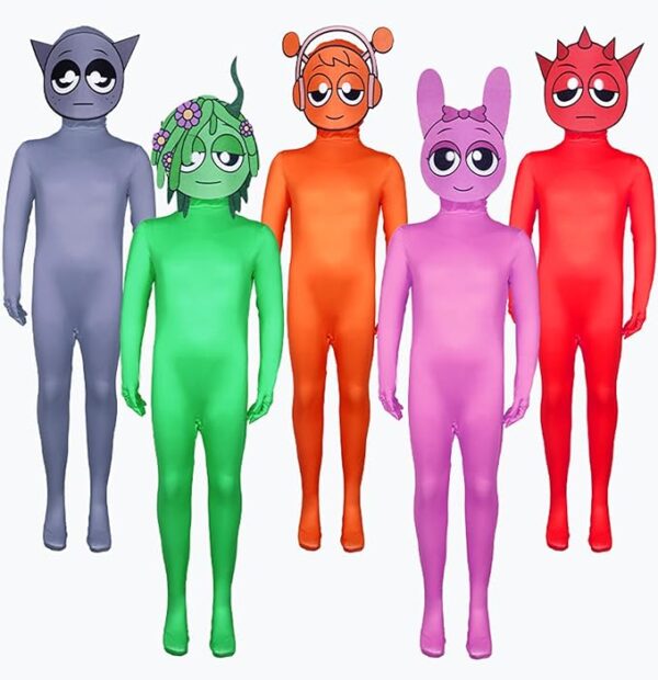 Fieepzshg Halloween Sprunki Costume