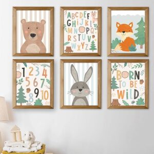 Hadley Designs Woodland Nursery Wall Art