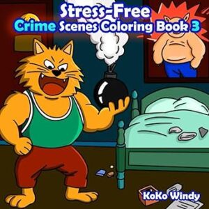Cute & Comedic Mystery Coloring Book
