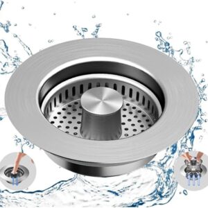 Makeforu Kitchen Sink Strainer Stopper