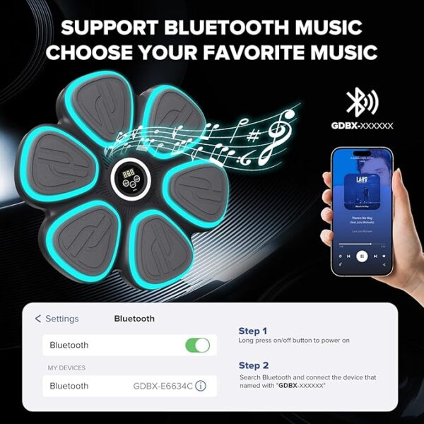 FITBOS Music Boxing Machine - Image 4