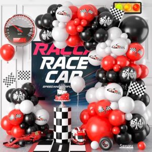 Saxuxu Race Car Balloon Arch Garland Kit
