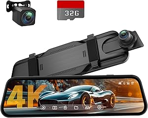 Veement 4K Rear View Mirror Camera