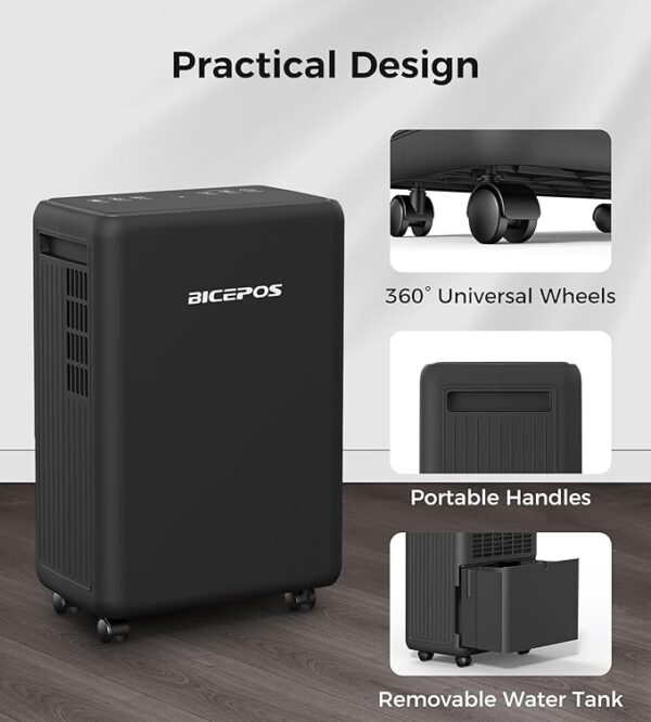Bicepos Dehumidifier for Basement