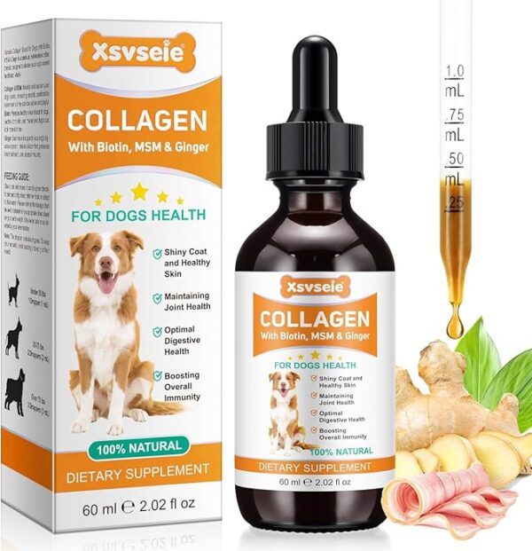 CLFJLXYX Liquid Collagen for Dogs