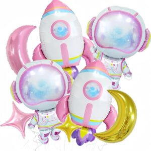CYMYLAR Astronaut Rocket Balloons