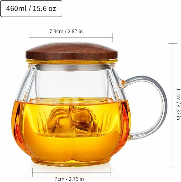 Unbreakable Glass Tea Cup - Image 4