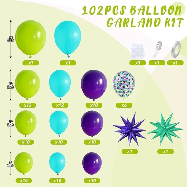Saxuxu Balloon Arch Kit - Image 4