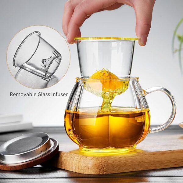 Unbreakable Glass Tea Cup - Image 3