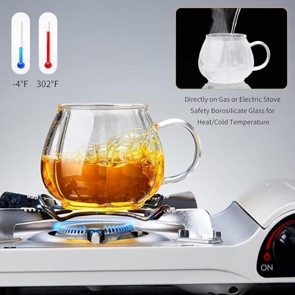 Unbreakable Glass Tea Cup - Image 2
