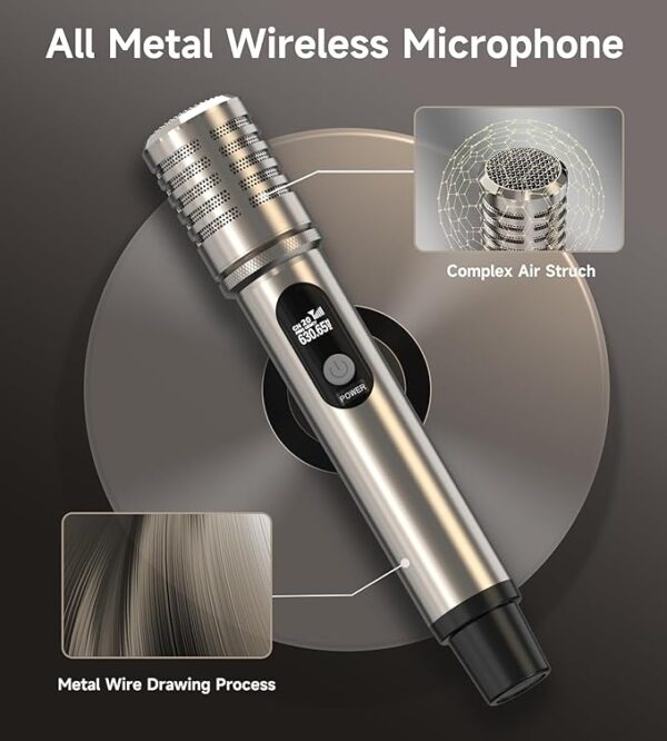 ECHOMUSSY Wireless Microphones - Image 2