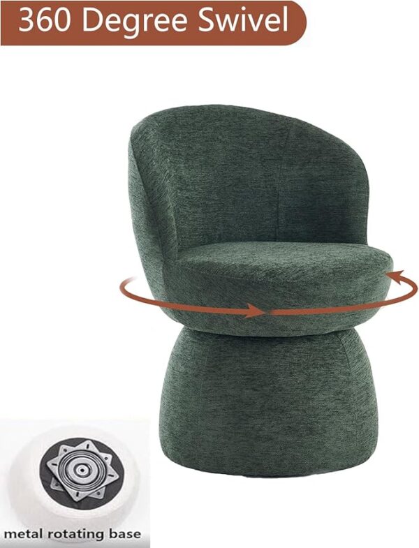 Rowill 360° Swivel Modern Accent Chair - Image 3
