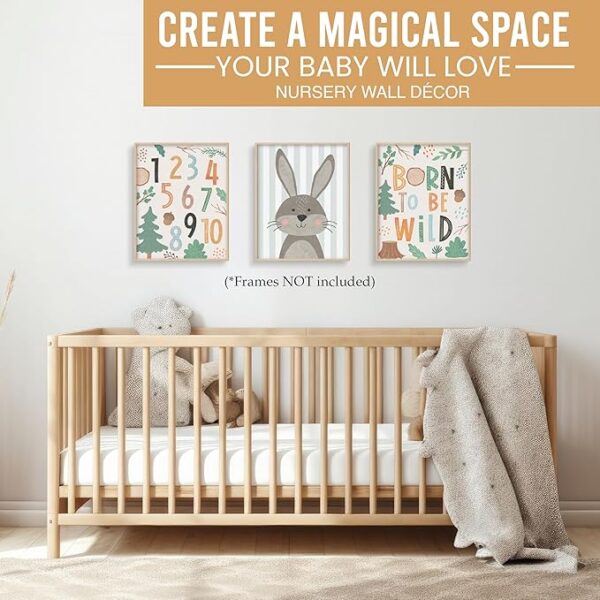 Hadley Designs Woodland Nursery Wall Art - Image 4