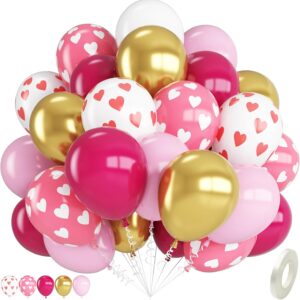 Pink Gold Balloons