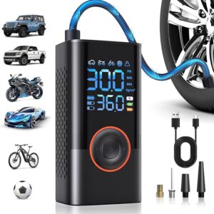 QYQBOON Tire Inflator Portable Air Compressor