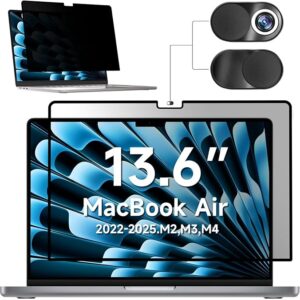 Mamol Privacy Screen for MacBook Air 13.6 inch