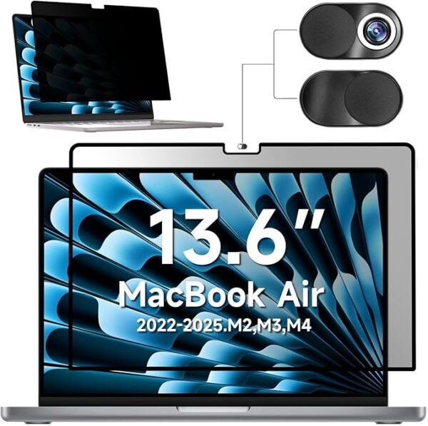 Mamol Privacy Screen for MacBook Air 13.6 inch