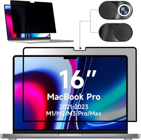 Mamol Privacy Screen for MacBook Pro 16Inch