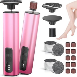CooAoo 2 in 1 Electric Foot Callus Remover