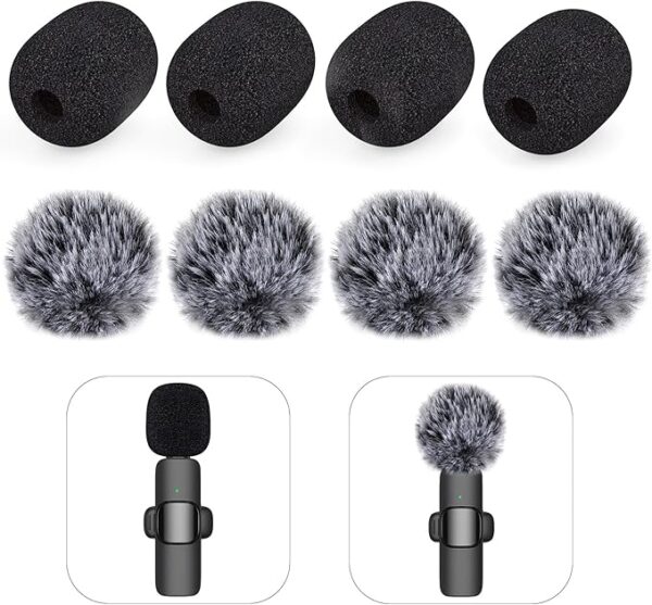 HEHOTTC Mini Wireless Furry Windscreen