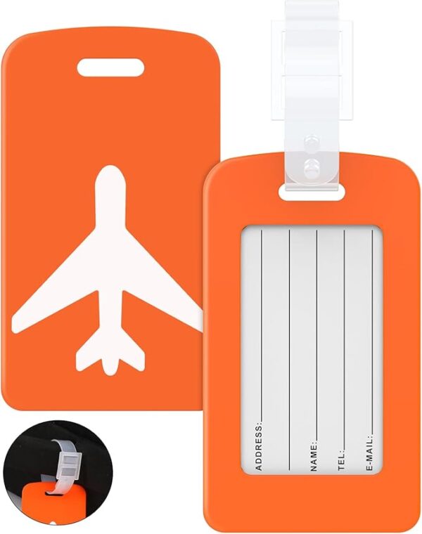 Maromalife Silicone Luggage Tags